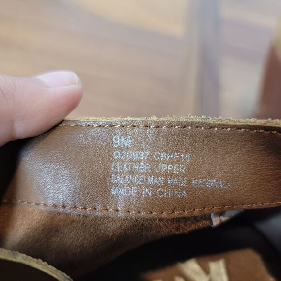 Korks by Kork-Ease  Size 9M  Roana Brown Suede Chunky Heeled Lace Up Booties EUC - Picture 6 of 8